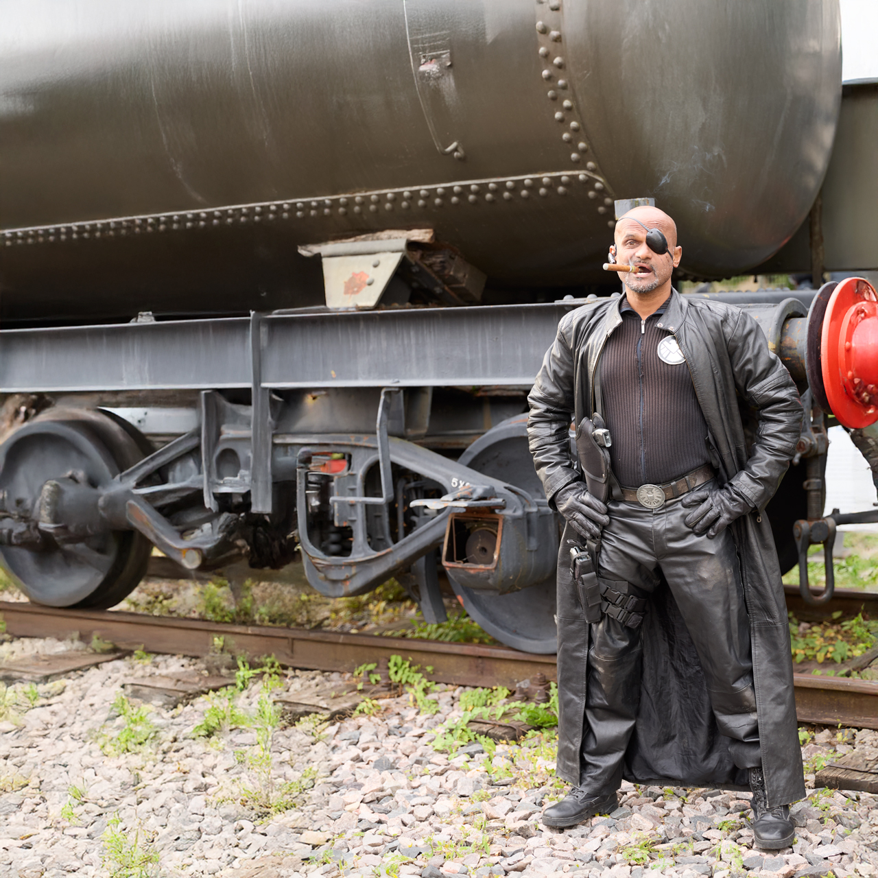 Nick Fury Darsteller bei dem Science Fiction Treffen in Speyer
